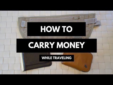 How to Carry Money While Traveling | Bellroy Card Pocket & Mitchell Money Clip Wallet