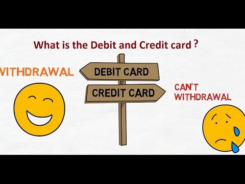 [ Hindi ]What is the Debit card and Credit card?
