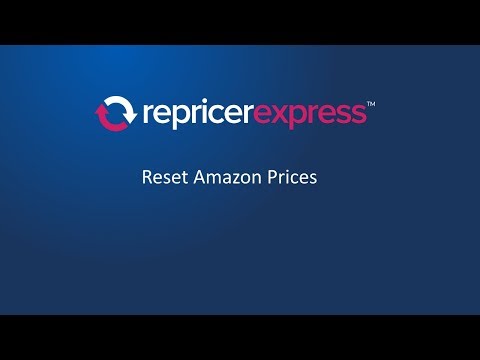 RepricerExpress – Reset Amazon Prices