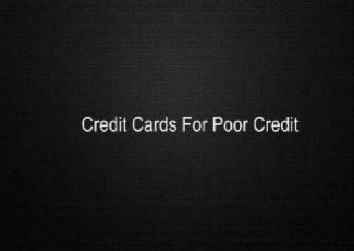 Credit Cards For Poor Credit