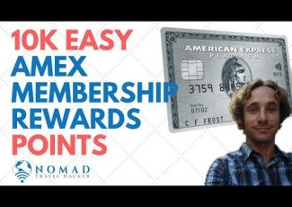 10k Easy American Express Platinum Membership Reward Points (Targeted Amex Platinum Credit Card)